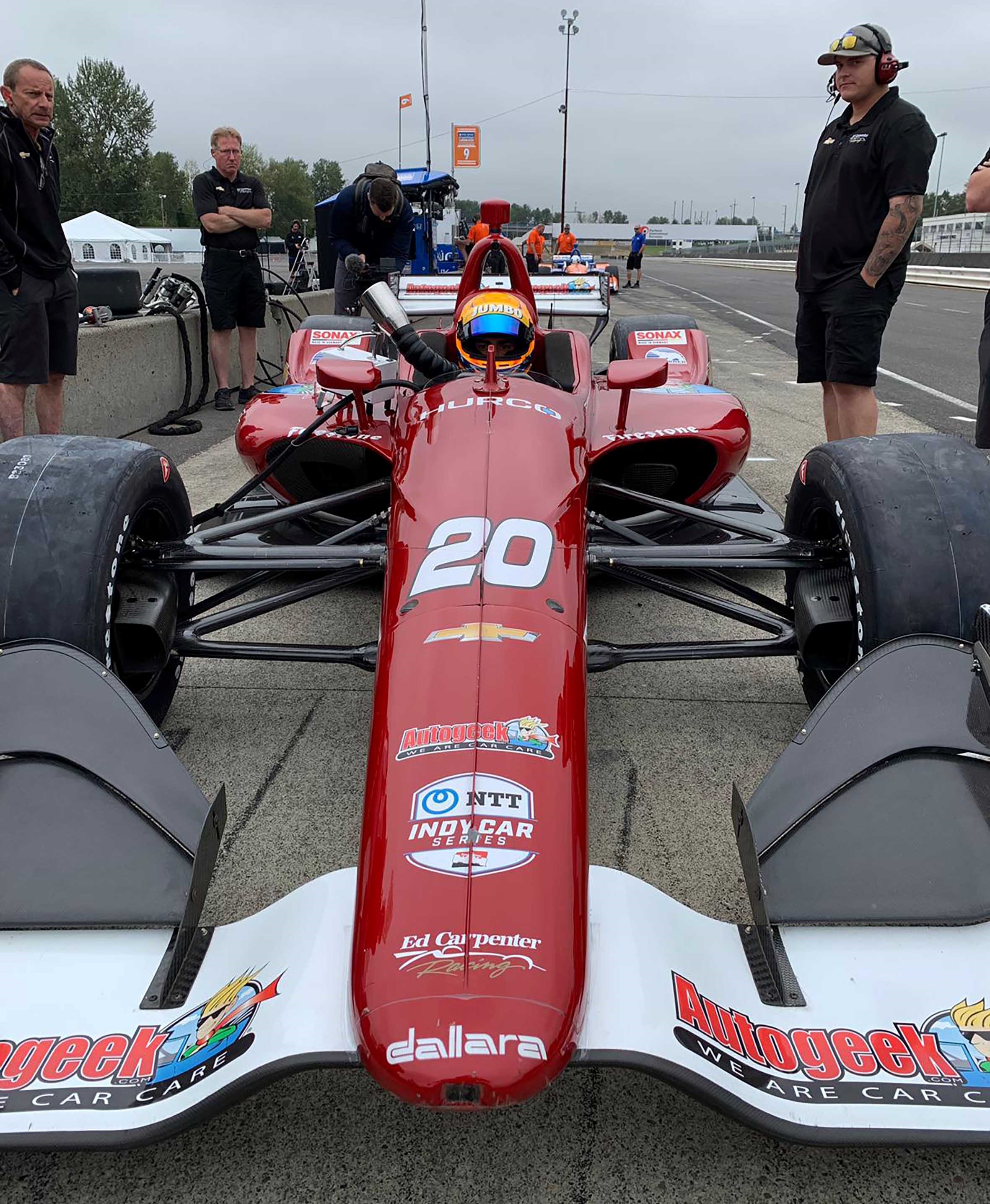 Rinus VeeKay completes impressive first IndyCar test in ...